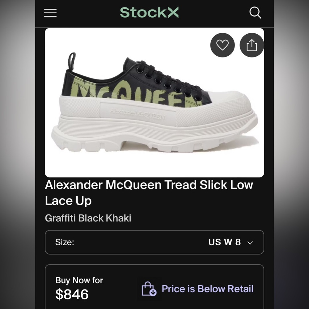 Alexander McQueen Tread Slick sneakers